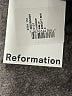 Reformation Ivory Long Sleeve Blouse Size 2 - photo 9