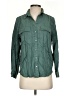 Levi's 100% Lyocell Green Long Sleeve Button-Down Shirt Size XS - photo 1