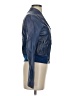 BCBGMAXAZRIA 100% Leather Blue Leather Jacket Size XS - photo 4