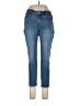 Old Navy Solid Blue Jeans Size 10 Petite - photo 1
