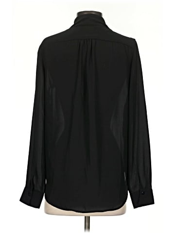 Joan Vass Long Sleeve Blouse (view 2)