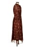 Madewell 100% Polyester Brown Casual Dress Size 0 - photo 4