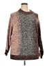 Equipment Tweed Brown Pullover Sweater Size XL - photo 1
