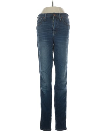 Madewell Tall 10" High-Rise Skinny Jeans in Danny Wash: TENCEL&trade; Denim Edition (view 1)