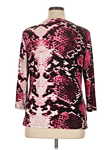 Dana Buchman 3/4 Sleeve Blouse (view 2)