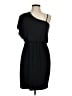 En Focus Studio Solid Black Cocktail Dress Size 8 - photo 1