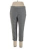 Elle Chevron-herringbone Gray Casual Pants Size XL - photo 1