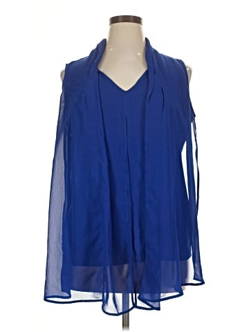 NY Collection Sleeveless Blouse (view 1)