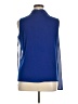 NY Collection 100% Polyester Blue Sleeveless Blouse Size XL - photo 2