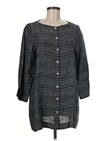 Eileen Fisher 3/4 Sleeve Button-Down Shirt (view 1)