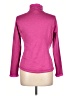The North Face 100% Polyester Solid Purple Pink Cardigan Size L - photo 2