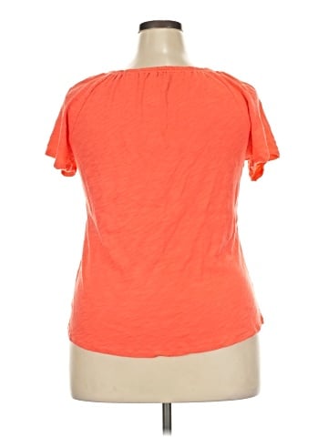Lizwear by Liz Claiborne Short Sleeve Top (view 2)