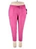 Daisy Fuentes Pink Active Pants Size 3X - photo 1