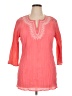 Cato Pink 3/4 Sleeve Blouse Size 14 - photo 1