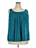 New Directions 100% Polyester Teal Sleeveless Blouse Size 3X - photo 1