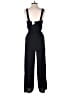 Derek Heart Solid Black Jumpsuit Size S - photo 2