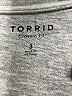 Torrid Stripes Gray Short Sleeve T-Shirt Size 3X Plus (3) - photo 7