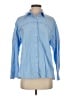LOULOU STUDIO 100% Cotton Blue Long Sleeve Button-Down Shirt Size S - photo 1