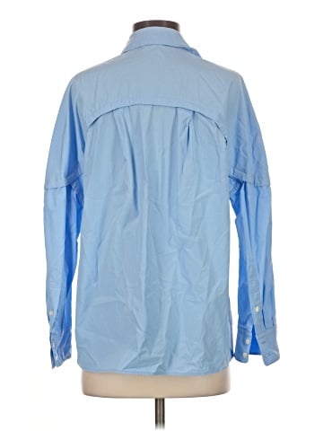 LOULOU STUDIO Long Sleeve Button-Down Shirt (view 2)