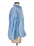 LOULOU STUDIO 100% Cotton Blue Long Sleeve Button-Down Shirt Size S - photo 4