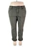 Torrid Solid Green Casual Pants Size 24 - photo 1