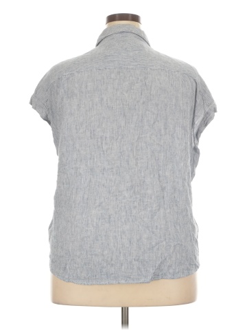 Weatherproof Sleeveless Button-Down Shirt (view 2)