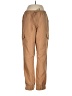 Almost Famous 100% Polyester Solid Tan Cargo Pants Size M - photo 1