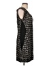 French Connection Graphic Black Casual Dress Size 10 - photo 4