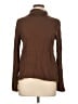 Madewell 100% Cotton Brown Long Sleeve Turtleneck Size L - photo 1