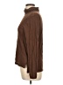 Madewell 100% Cotton Brown Long Sleeve Turtleneck Size L - photo 5