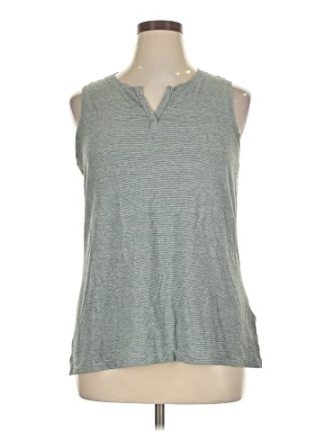 Jones New York Sleeveless T-Shirt (view 1)