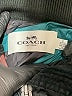 Coach 100% Polyester Solid Black Snow Jacket Size M - photo 6