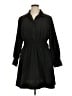 Free Assembly Solid Black Casual Dress Size XL - photo 1
