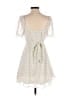 Thirty/Thirty 100% Polyester Hearts Ivory Cocktail Dress Size M - photo 2