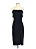Alexis Solid Black Cocktail Dress Size M - photo 1