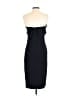 Alexis Solid Black Cocktail Dress Size M - photo 2
