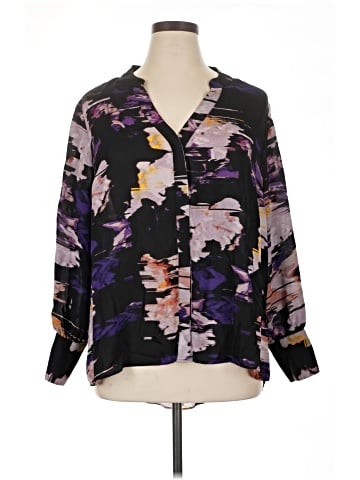Jennifer Lopez Long Sleeve Blouse (view 1)