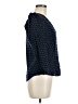 1.State Polka Dots Blue 3/4 Sleeve Blouse Size M - photo 4