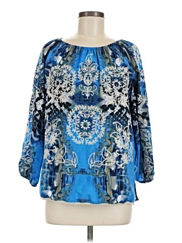 Ali Miles 3/4 Sleeve Blouse (view 1)
