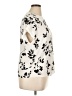 Tahari 100% Polyester Ivory Short Sleeve Blouse Size XL - photo 4