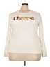 J.Crew Factory Store 100% Cotton Ivory Pullover Sweater Size 2X - photo 1