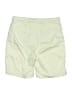 L.L.Bean Solid Yellow Khaki Shorts Size 10 - photo 2