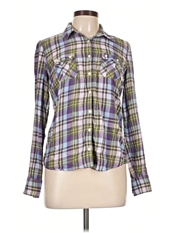 Aeropostale Long Sleeve Button-Down Shirt (view 1)