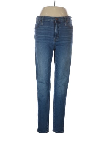 Madewell Tall 10" High-Rise Skinny Jeans in Bradshaw Wash (view 1)