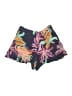 Antik Batik 100% Viscose Tropical Black Shorts Size M - photo 2
