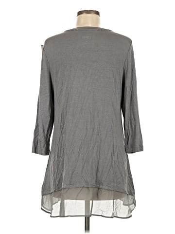 LOGO by Lori Goldstein 3/4 Sleeve Top (view 2)