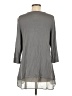 LOGO by Lori Goldstein Gray 3/4 Sleeve Top Size M - photo 2