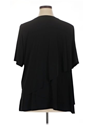 Susan Graver Short Sleeve Top (view 2)