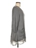 LOGO by Lori Goldstein Gray 3/4 Sleeve Top Size M - photo 4
