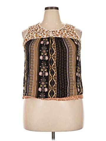 Rewind Sleeveless Blouse (view 1)